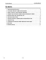 Preview for 2 page of Toshiba Compliant Manager BMS-CM1280FTLE Installation Manual