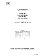 Toshiba CS8310BCi Speci?Cations предпросмотр