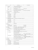 Предварительный просмотр 8 страницы Toshiba CS9001 SERIES Specifications