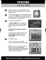 Preview for 2 page of Toshiba CT-8002 At-A-Glance Reference Manual