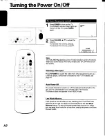 Preview for 10 page of Toshiba CV27D48 Owner'S Manual