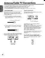 Предварительный просмотр 4 страницы Toshiba CV27G68 Owner'S Manual