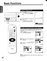 Предварительный просмотр 12 страницы Toshiba CV27G68 Owner'S Manual