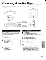 Предварительный просмотр 49 страницы Toshiba CV27G68 Owner'S Manual