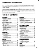 Preview for 3 page of Toshiba CV32F68 Owner'S Manual