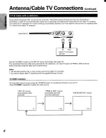 Preview for 6 page of Toshiba CV32F68 Owner'S Manual