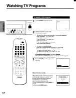 Preview for 18 page of Toshiba CV32F68 Owner'S Manual