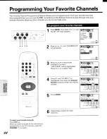 Preview for 48 page of Toshiba CV32F68 Owner'S Manual