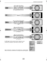 Preview for 23 page of Toshiba CV50* ANALOGUE Series Owner'S Manual