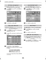 Preview for 26 page of Toshiba CV50* ANALOGUE Series Owner'S Manual