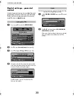 Preview for 30 page of Toshiba CV50* ANALOGUE Series Owner'S Manual