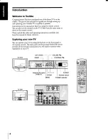 Preview for 4 page of Toshiba CW34X92 Owner'S Manual