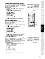 Preview for 19 page of Toshiba CW34X92 Owner'S Manual