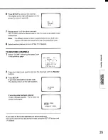 Preview for 35 page of Toshiba CX27D60 Owner'S Manual