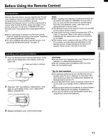 Preview for 11 page of Toshiba CX27E60 Owner'S Manual