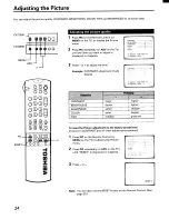 Preview for 24 page of Toshiba CX27E60 Owner'S Manual