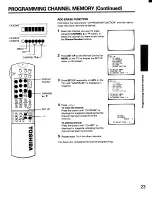 Preview for 21 page of Toshiba CX32D70 Owner'S Manual