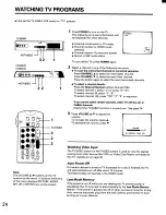 Preview for 22 page of Toshiba CX32D70 Owner'S Manual