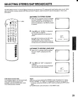 Preview for 27 page of Toshiba CX32D70 Owner'S Manual