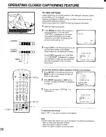 Preview for 36 page of Toshiba CX32D70 Owner'S Manual