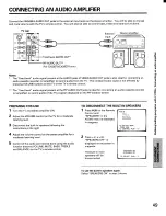 Preview for 47 page of Toshiba CX32D70 Owner'S Manual