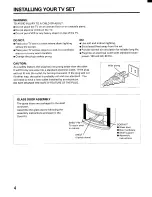 Preview for 4 page of Toshiba CX32D80 Owner'S Manual