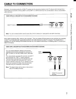 Preview for 7 page of Toshiba CX32D80 Owner'S Manual