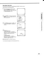 Preview for 23 page of Toshiba CX32D80 Owner'S Manual