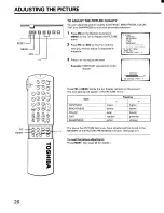 Preview for 26 page of Toshiba CX32D80 Owner'S Manual