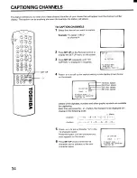 Preview for 34 page of Toshiba CX32D80 Owner'S Manual