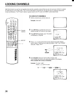 Preview for 36 page of Toshiba CX32D80 Owner'S Manual