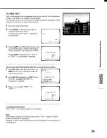 Preview for 39 page of Toshiba CX32D80 Owner'S Manual