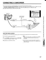 Preview for 47 page of Toshiba CX32D80 Owner'S Manual