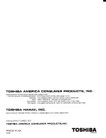 Preview for 54 page of Toshiba CX32D80 Owner'S Manual