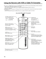 Предварительный просмотр 12 страницы Toshiba CX32E70 Owner'S Manual