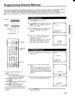 Предварительный просмотр 19 страницы Toshiba CX32E70 Owner'S Manual