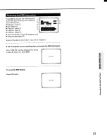 Предварительный просмотр 23 страницы Toshiba CX32E70 Owner'S Manual