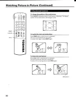 Предварительный просмотр 30 страницы Toshiba CX32E70 Owner'S Manual