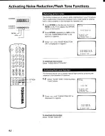 Предварительный просмотр 42 страницы Toshiba CX32E70 Owner'S Manual