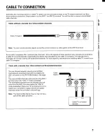 Preview for 7 page of Toshiba CX35D80 Owner'S Manual