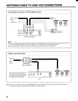 Preview for 8 page of Toshiba CX35D80 Owner'S Manual