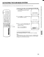 Preview for 31 page of Toshiba CX35D80 Owner'S Manual