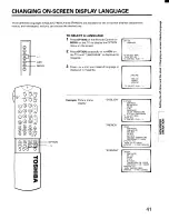 Preview for 41 page of Toshiba CX35D80 Owner'S Manual