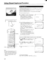 Preview for 32 page of Toshiba CX35F60 Owner'S Manual