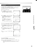 Preview for 33 page of Toshiba CX35F60 Owner'S Manual