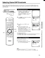 Предварительный просмотр 25 страницы Toshiba CX35F70 Owner'S Manual