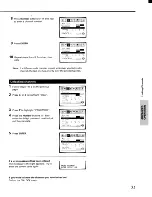 Предварительный просмотр 31 страницы Toshiba CX35F70 Owner'S Manual