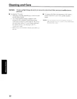 Preview for 32 page of Toshiba CZ 36T31 Owner'S Manual