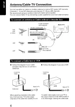 Preview for 4 page of Toshiba CZ19M21 Owner'S Manual