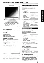 Preview for 5 page of Toshiba CZ19M21 Owner'S Manual